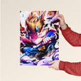 Inosuke Hashibira – Beast Breathing Fury Poster